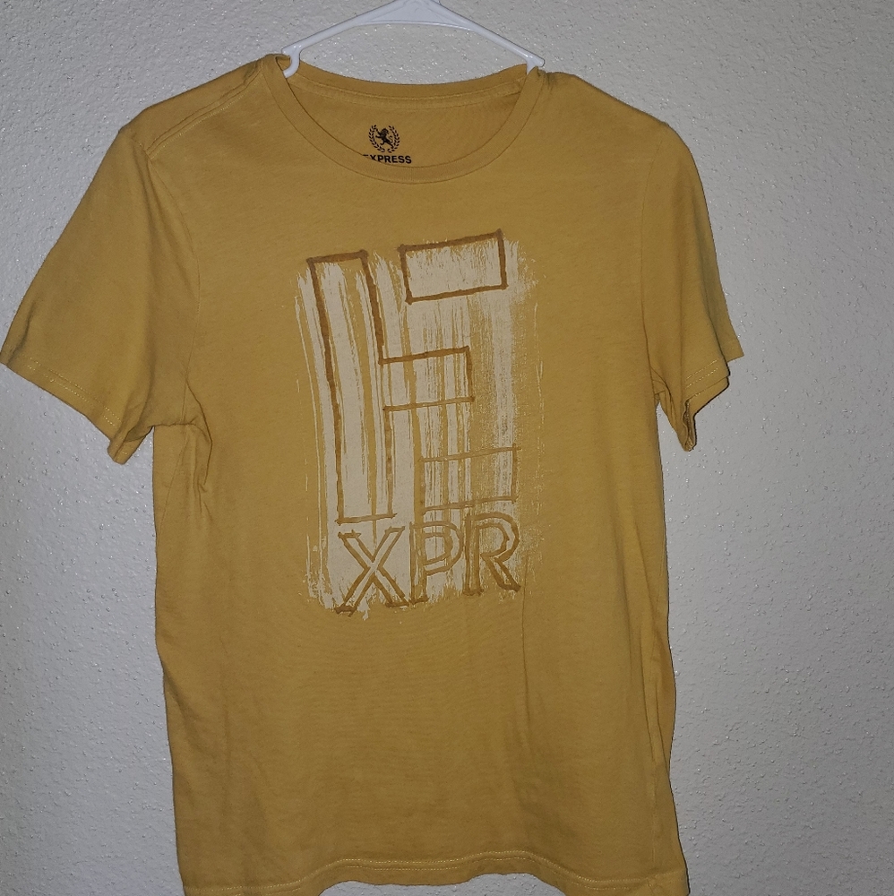 Express Yellow Tee